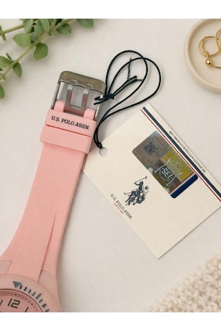 U.s.polo Assn 2 Yıl Saat&saat Garantili 3 Atm Suya Dayanıklı Genç Ve Çocuk Kol Saati Us.g2146.3 Pembe