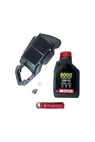 Kanuni Mati 125 Hava Filtresi Motul 5000 Bakım Seti