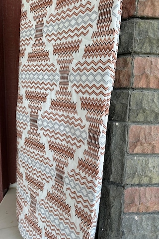 Çift Kişilik Çok Amaçlı Pike, Yazlık Pike, Desenli Pike, Yatak Örtüsü 195x220cm Turuncu