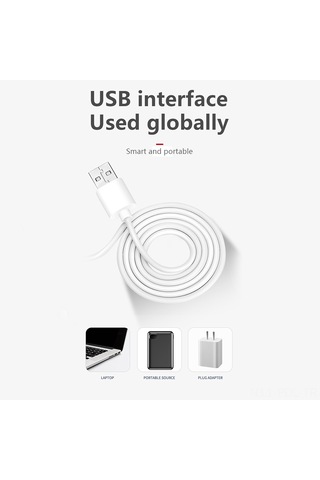 Padalink Ev İçin Usb Şarjlı Led Isı Emici Fiziksel Eleme Sustu Süper Vakumlu 100m² Kapsama Aleti