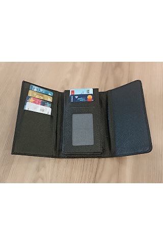 Bayan Cüzdan Kartlık Siyah