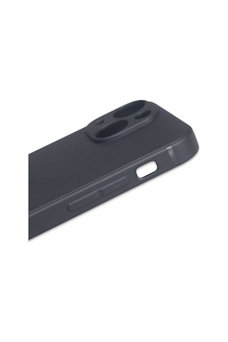 Mobilteam Apple iPhone 13 Uyumlu İmax Silikon-siyah Siyah