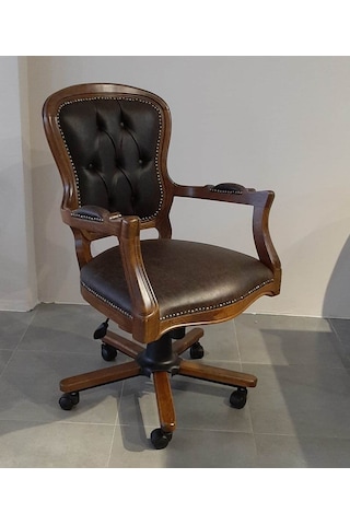 Byoguzfurniture Byoguzfurniture Ahşap Makam Yönetici Koltuğu