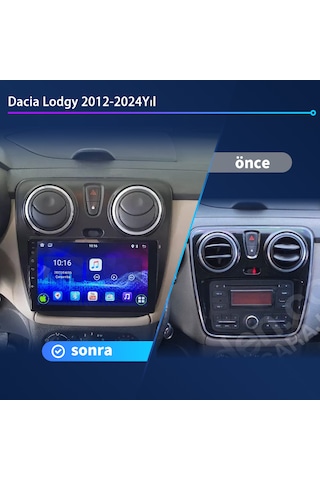 Renault Dacia Lodgy 2012-2024yıl 2gb Ram 32gb Rom Carplay Multime