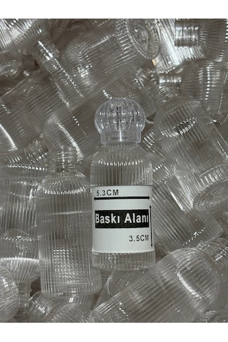 25 Adet 50 Ml Prs24tac Dezenfektan Kolonya Parfüm Hediyelik Nikah Düğün İçin Boş Plastik Şişe