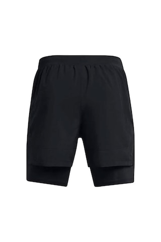 Under Armour Ua Launch 5'' 2-ın-1 Shorts Erkek Şort 1382640-001 Siyah-siyah