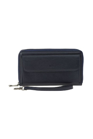 Bilik Deri Lacivert Rölax Deri Unisex Portföy & Clutch Çanta Ar