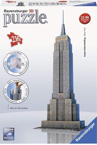Ravensburger 3 Boyutlu Yapboz Empire State Binası Ravensburger 3d Puzzle 216 Parça