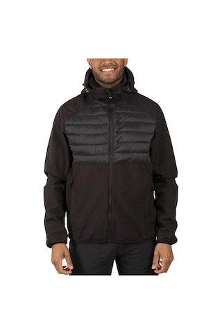 Trespass Majksstr0016 Lenek - Male Softshell Tp75 Jkt Erkek Softshell Ceket Siyah