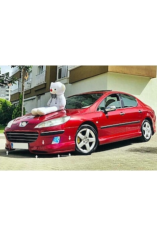 Peugeot 407 Ön Tampon Eki Karlık Fiberglass Boyasız