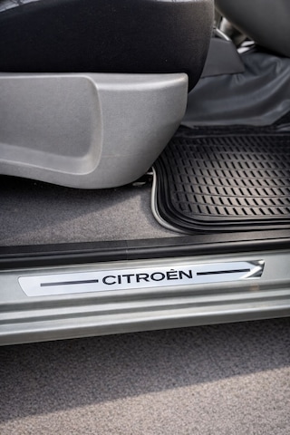 Citroen Krom Plastik 4 Parça Kapı Parlak Eşik Seti