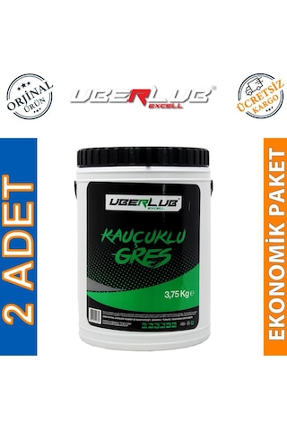 Uberlub Excell Kauçuklu Gres Kalsiyum Sabunlu Gres 2 x 3075 G