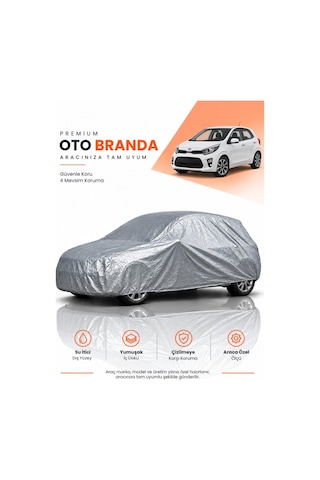 Kia Picanto Ja Makyaj Öncesi 2020-2020 Hatchback Uyumlu Araba Brandası Oto Branda Araba Örtüsü