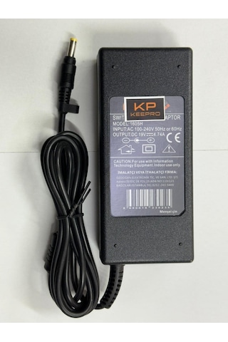 19 Volt 4.74 Amper 4.8 Mm 1.7 Mm Adaptör 19 Volt Casper Uyumlu Adaptör