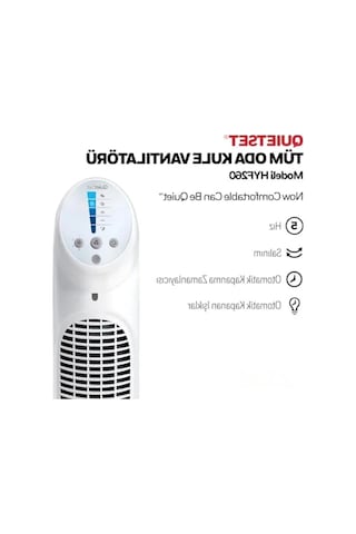 Salınımlı Kule Vantilatör - 5 Hız Ayarı, Zamanlayıcı Fonksiyonu 0.5 Mm