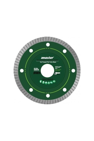 Master 115x1.3 MM Turbo Seramik ve Porselen Kesici Spral Ağzı