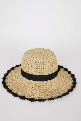 DeFacto Kadın Hasır Şapka D9463AX25SMBG117 Bej