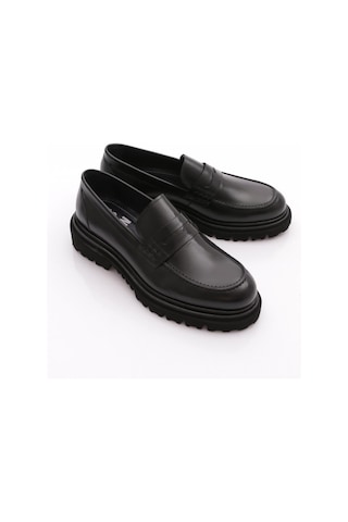 Dgn 6528 Erkek Loafer Ayakkabi Siyah