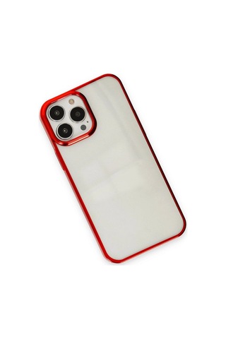 Apple iPhone Uyumlu 13 Pro Kılıf Element Silikon - Kırmızı Çok Renkli