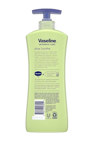 Vaseline Aloe Soothe Nemlendirici Vücut Losyonu 600ML