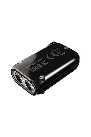 Nitecore TINI2 SS 500 Lümen Şarjlı El Feneri Siyah