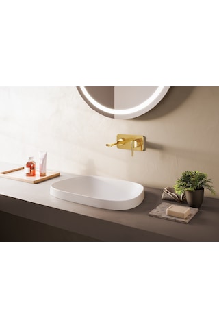 VitrA Frame Tezgah Üstü Tv Lavabo 57 CM Beyaz 5653B403-0016