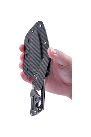 Real Steel Cormorant Apex Karbon Fiber Sap 14c28n Çelik Kamp Bıçağı 3724 Kum