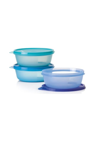 Tupperware Saklama ve Servis Küçük Kap 3'lü Set 600 ml