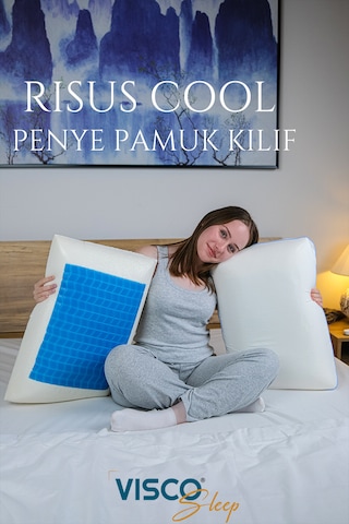 Visco Yastık Risus Soğutucu Yüzey Terleme Önleyici Visco Yastık