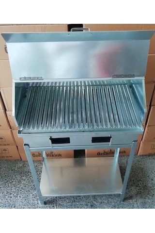 Davlumbazlı- Sehpalı-kömürlü Lüks Mangal