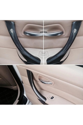 Bmw E90 2005-2011 Kapı Tutamak Seti 6parça Karbon Fiber 51417230850