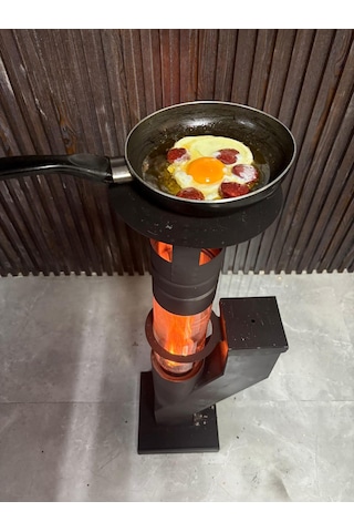 Pelet Soba - Roket Soba - Füze Soba - Cam Soba - Küçük Boy Tepsili Model Tdrtr