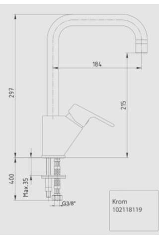 Ar Lunetta Oval Boru Eviye - Eviye Mutfak Bataryası 102118119 Ar - Y
