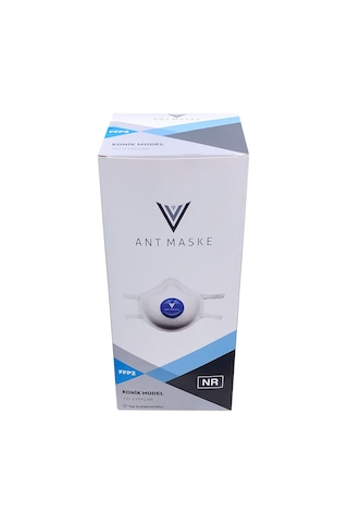 Ant Ffp2 Ventilli Konik Katlanabilir N95 Toz Maskesi 1 Kutu 25 Ad