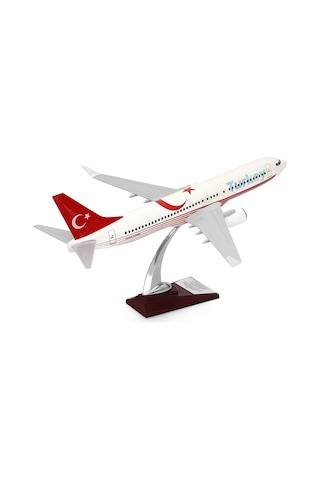 Zekupp - Maket Uçak - Boeing 737-800 1/100 - TÜRKİYE ÖZEL TASARIMLI Model Uçak, Model D