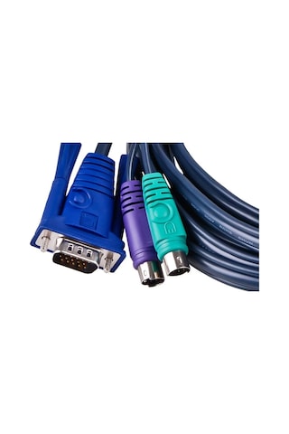 5 metre ps2 kvm switch kablosu vga dişi erkek kvm switch kablosu