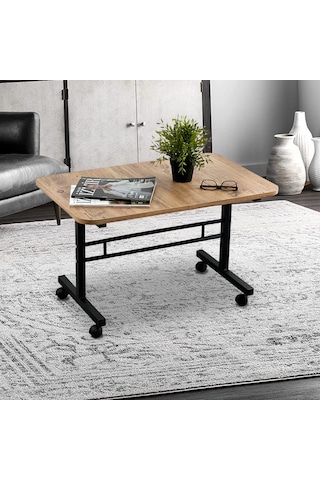 Tekerlekli Sehpa Orta Sehpa Dekoratif Mobilya 5404