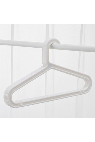 10'lu Paket Standart Pp Askı Hafif Gömlek Askısı Günlük Kullanım İçin Nordic Powder Diğer