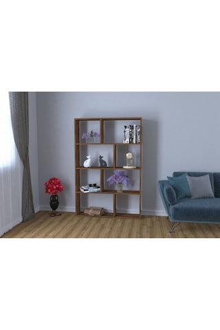 Plaid Kitaplık Ceviz