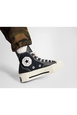 Converse Chuck 70 De Luxe Squared Kadın Günlük Ayakkabı A06435c Siyah A06435c Siyah