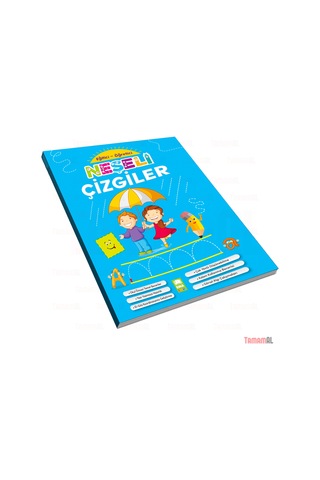 Neşeli Çizgiler Eğitici ve Öğretici Çizgi Alıştırmalar