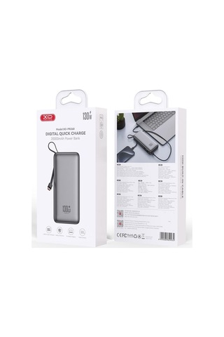Özel Tasarım Xo Pr268 20000mah 130w Hızlı Şarj Powerbank 100w İş Yeri Enerji Kaynağı Günlük Kullanım Çok Renkli