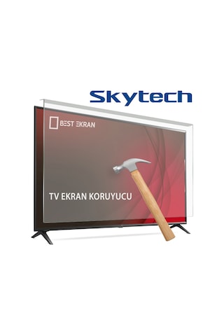 Skytech 55" 55st2104 Tv Ekran Koruyucu 140 Ekran Led Android Whale Os 55st2104