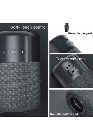 Artfulabode Arion B20 Bluetooth Hoparlör Ve Kulaklık Set Siyah