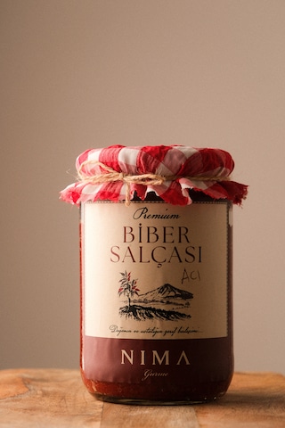 Nima Gurme Acı Biber Salçası 700 G