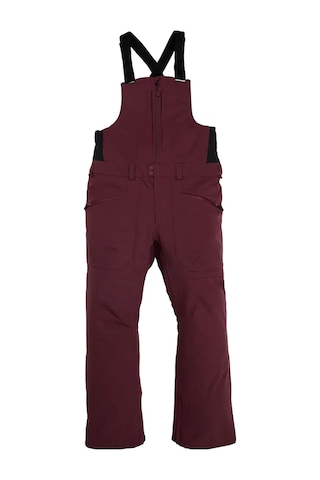 Burton Reserve 2l Bib Erkek Kırmızı Snowboard Pantolonu Almn Bordo