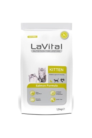 Somonlu Yavru Kedi Maması 1,5kg