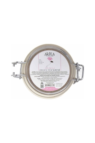 Akita Doğal Gül Ovucu Peeling Etkili Yüz Kremi 125 ML