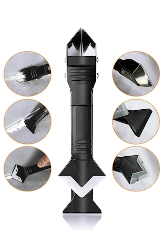 3'ü 1 Arada Derz Dolgu Kazıyıcı Ve Uygulayıcı Silikon Sıyırıcı