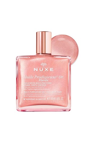Huile Prodigieuse Or Florale 50 Ml Çok Amaçlı Parıltılı Kuru Yağ